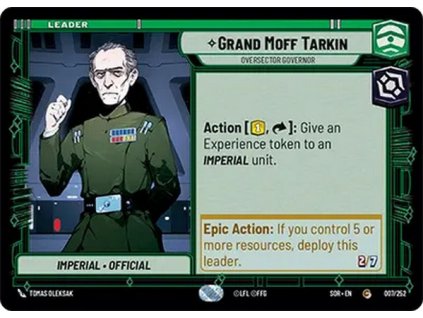 card SWH 01 007 Grand Moff Tarkin Leader c48bb1fb15