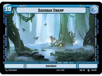 card SWH 01 021 Dagobah Swamp Base d416015b8b
