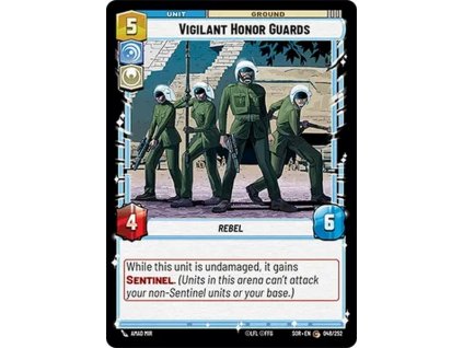 card SWH 01 048 Vigilant Honor Guards b7ab09882a