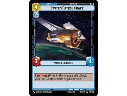 card SWH 01 066 System Patrol Craft d9eed83dab
