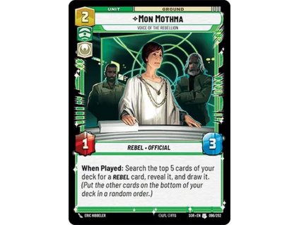 card SWH 01 096 Mon Mothma 56adc6421e