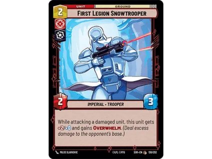 card SWH 01 130 First Legion Snowtrooper d75cd2eb7a