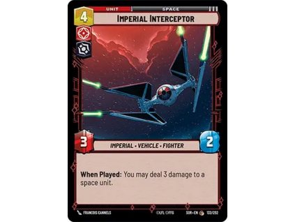 card SWH 01 132 Imperial Interceptor 5f1cdce534