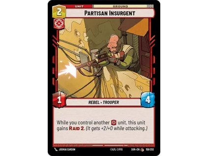 card SWH 01 159 Partisan Insurgent b83fde9127