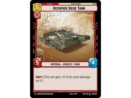 card SWH 01 165 Occupier Siege Tank 1321456822
