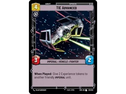 card SWH 01 231 TIE Advanced cbf57e8c97