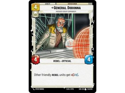 card SWH 01 242 General Dodonna d9036338c0