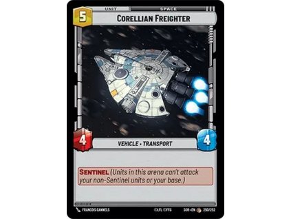card SWH 01 250 Corellian Fighter 5c0cc308c6