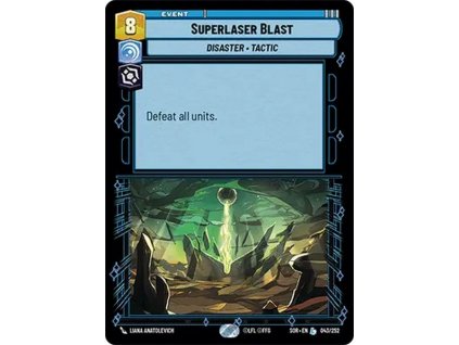 card SWH 01 043 Superlaser Blast 09e51a024d