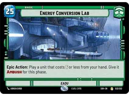card SWH 01 022 Energy Conversion Lab Base 7933f36b37