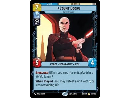 card SWH 01 038 Count Dooku ca0953bc50