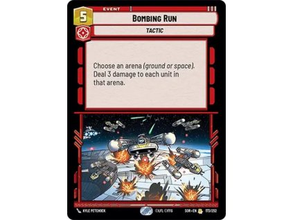 card SWH 01 173 Bombing Run bdc698f9ae