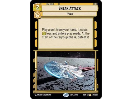card SWH 01 219 Sneak Attack 38789b63f1