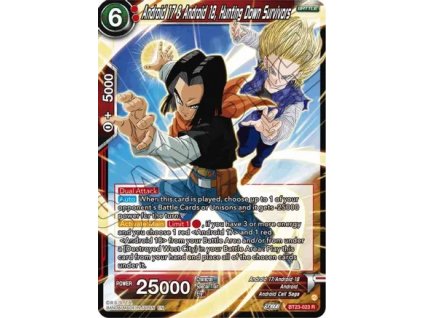 Android 17 & Android 18, Hunting Down Survivors - Perfect Combination BT23-023