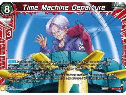 Time Machine Departure - Perfect Combination BT23-005