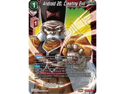 Android 20, Creating Evil - Perfect Combination BT23-004