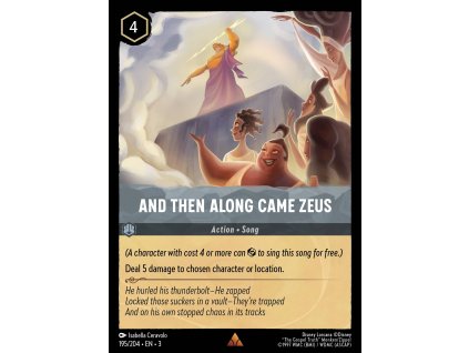 R195and then along came zeus 195