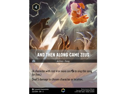 E222and then along came zeus 222