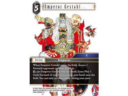 9 124H eg Emperor Gestahl