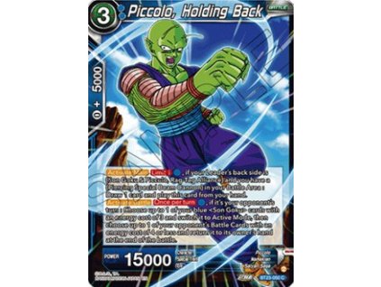 Piccolo, Holding Back - Perfect Combination BT23-050
