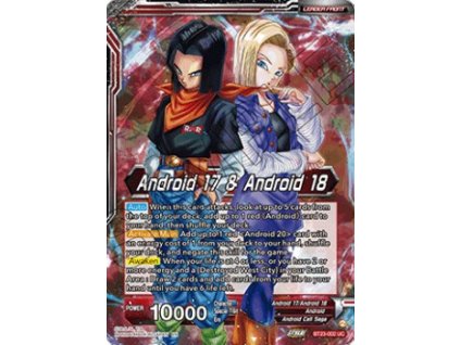 Android 17 & Android 18 // Android 17 & Android 18, Future Evil - Perfect Combination BT23-002