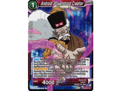 Android 20, Android Creator - Perfect Combination BT23-031