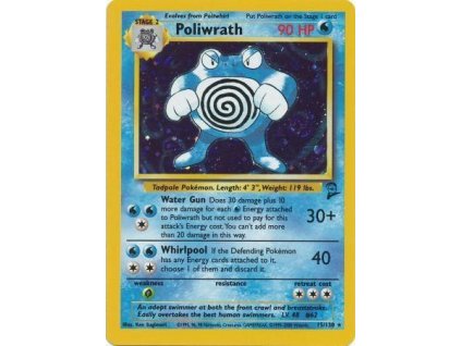 Poliwrath 015/130 - Base Set 2