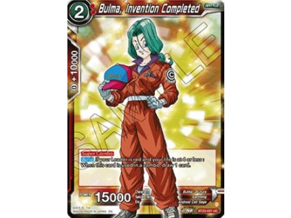 Bulma, Invention Completed - Perfect Combination BT23-021