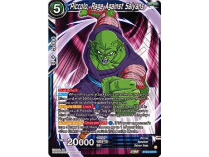 Piccolo, Rage Against Saiyans BT23-049
