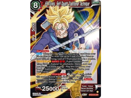 SS Trunks, Self-Taught Traditional Technique (V.1 - Super Rare) - Perfect Combination BT23-015