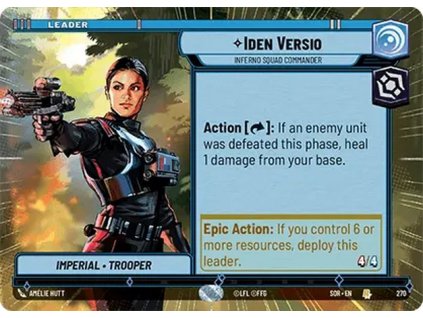 Iden Versio 270 - Spark of Rebellion Extras