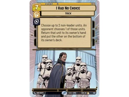 RSWH 01 450 I Had No Choice HYP 2af037cf2f