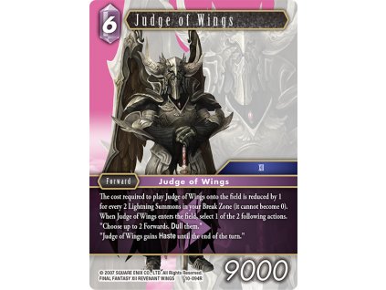 10 094R eg Judge of Wings