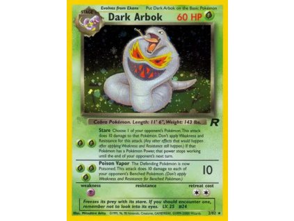 Dark Arbok 002/082 - Team Rocket