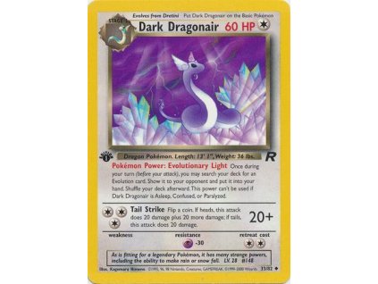 Dark Dragonair 033/082 - Team Rocket 1st