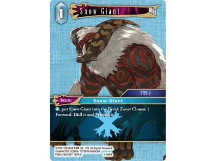 Snow Giant 6-035R - Opus VI