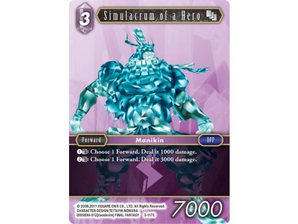 3 117C eg Simulacrum of a Hero