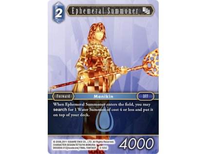 3 125C eg Ephemeral Summoner