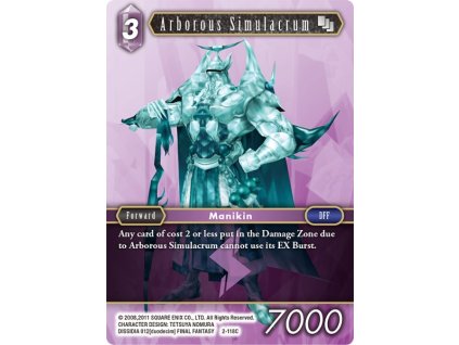 2 118C eg Arborous Simulacrum