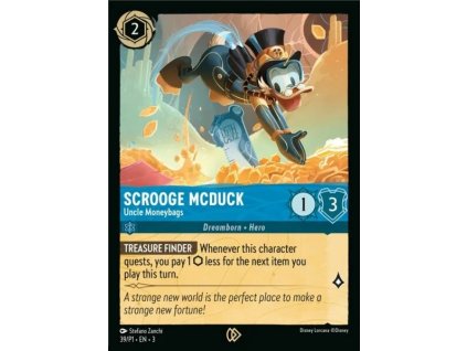 Scrooge McDuck Uncle Moneybags Event Promo Lorcana Player 429x600