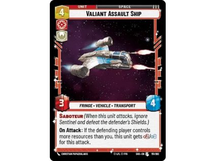 C151 0201151 EN Valiant Assault Ship 044413c962