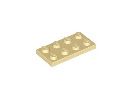 LEGO destička 2 x 4 béžová 3020