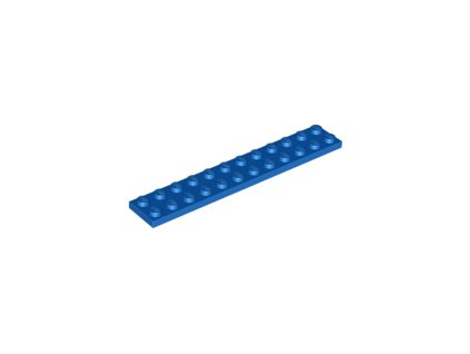 LEGO destička 2 x 16 modrá 4282