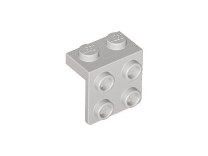 Držák 1 x 2 - 2 x 2 šedý 44728