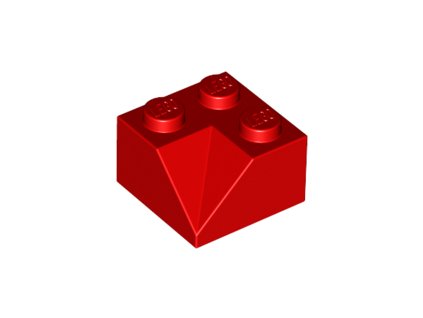Dvojitý Sklon 3046 červený 2 x 2