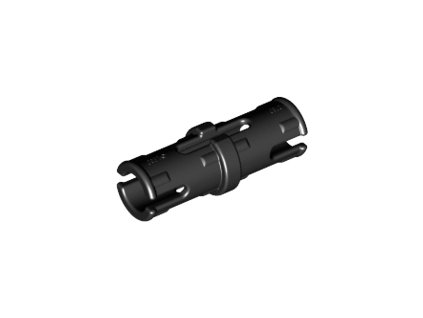 LEGO Technic Pin with Short Friction Ridges černá 61332
