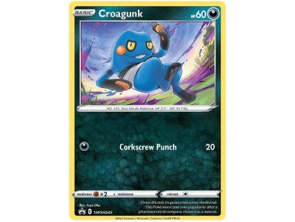Croagunk SWSH245 - Promo