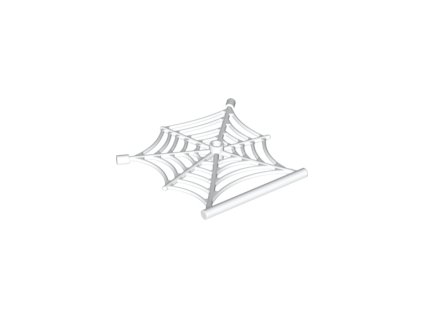 LEGO 90981 Spider Web Flat with Hollow Stud