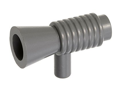 LEGO Utensil Loudhailer 4349 tmavě šedý