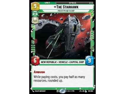 The Starhawk, Prototype Battleship (V.1) 105/202 - Jump to Lightspeed